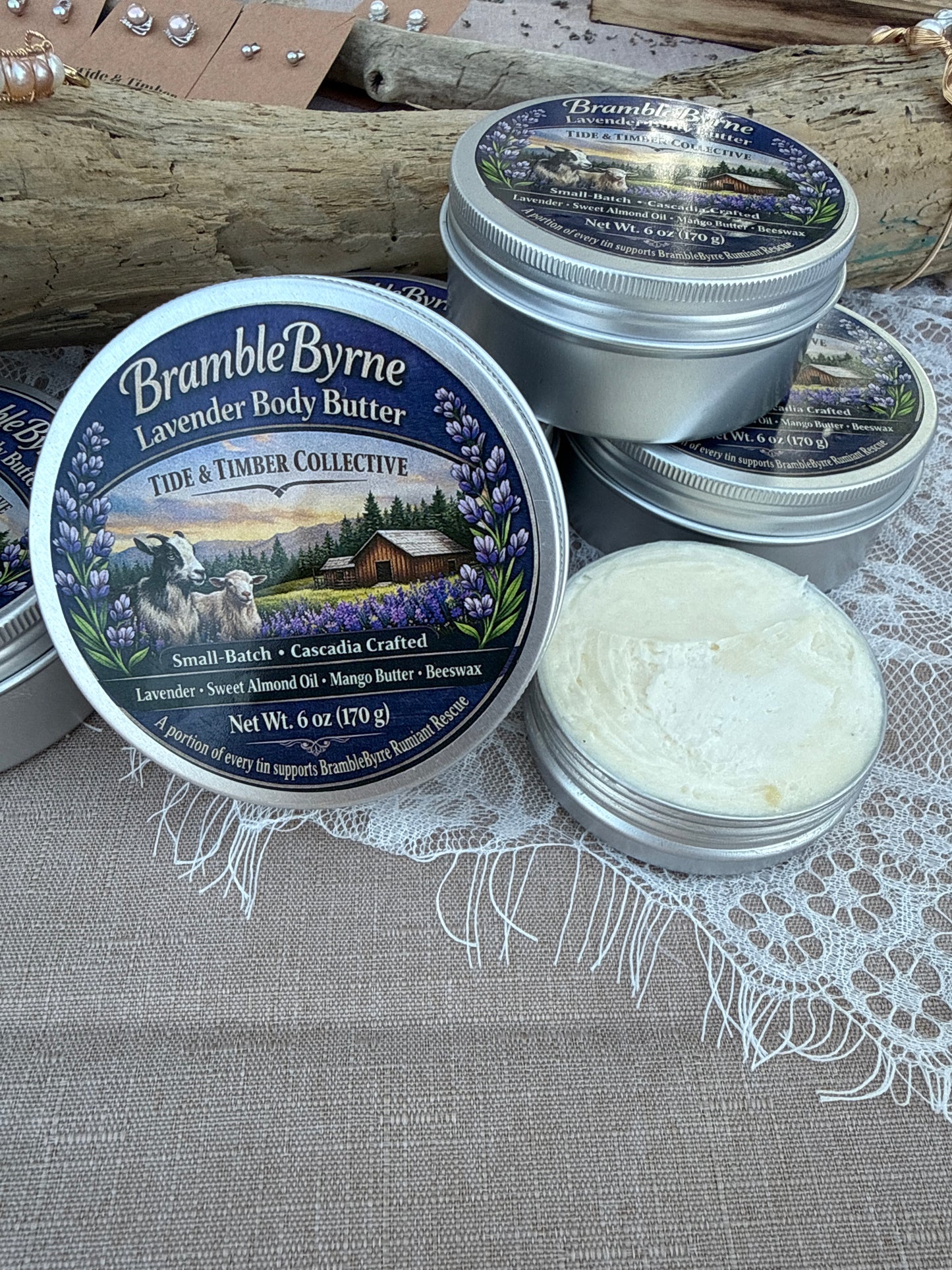BrambleByrne Lavender Body butter