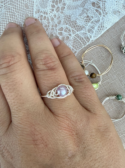 Wire Wrapped Rings